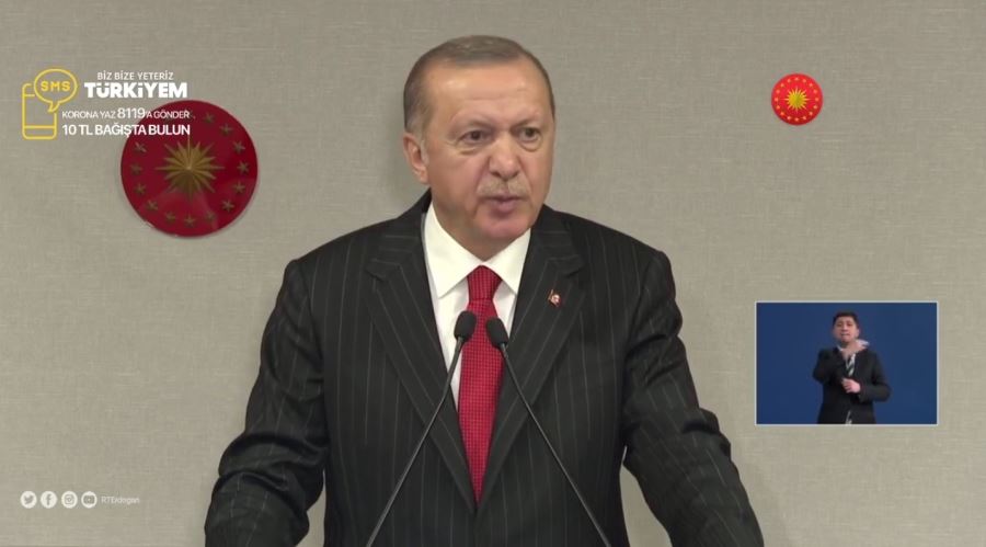 Cumhurbaşkanı Erdoğandan  Açıklama