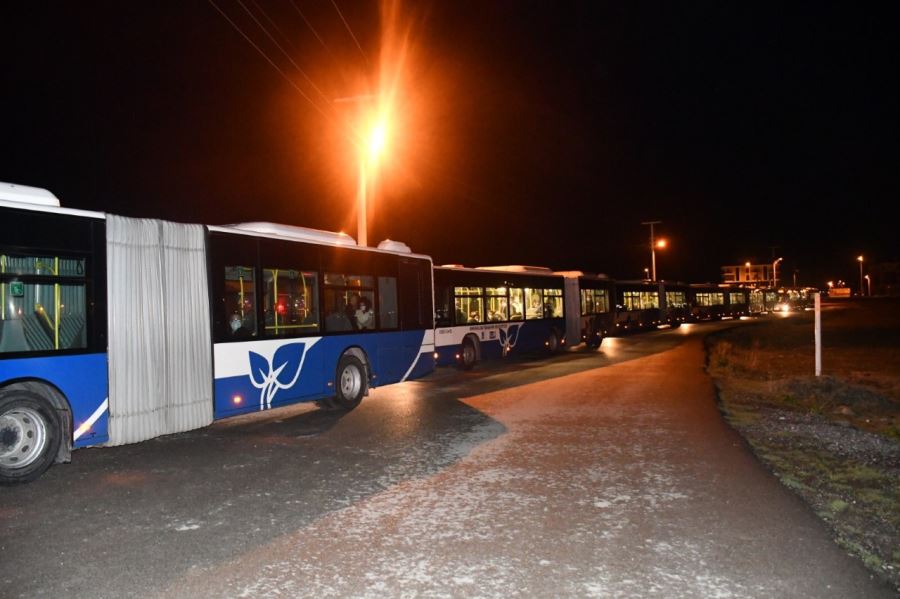 Katar’dan gelen Türkler Aksaray’da karantinaya alındı