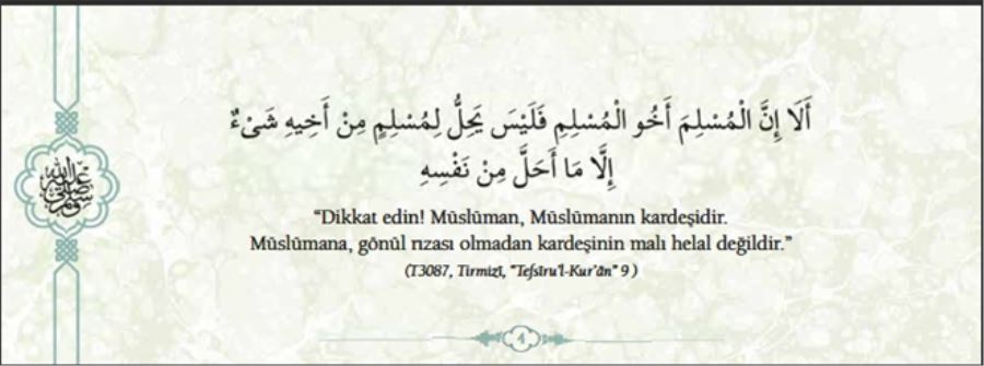 Ayet ve Hadisler XVIII