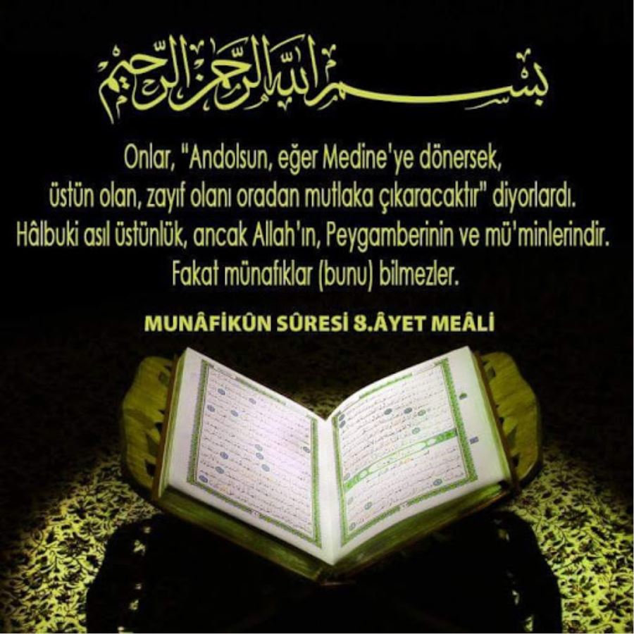 Ayet ve Hadisler XXVII