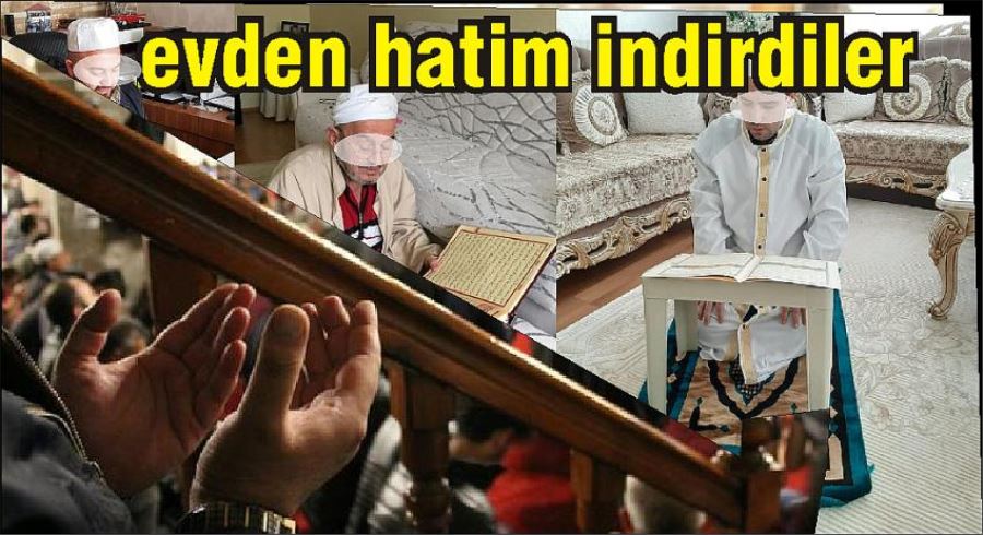 AKSARAY ULUCAMİİ CEMAATLERİ UZAKTAN 30 GÜNDE 30  HATİM İNDİRİYORLAR.