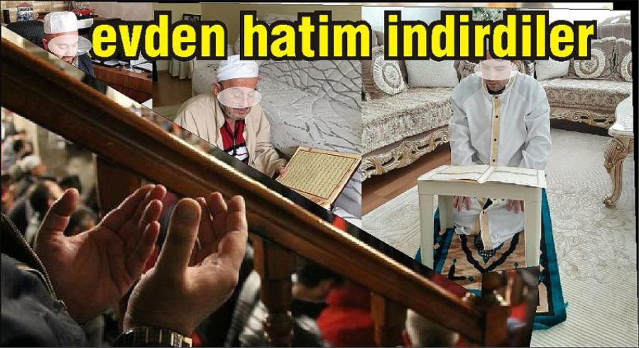 AKSARAY ULUCAMİİ CEMAATLERİ UZAKTAN 30 GÜNDE 30  HATİM İNDİRİYORLAR.