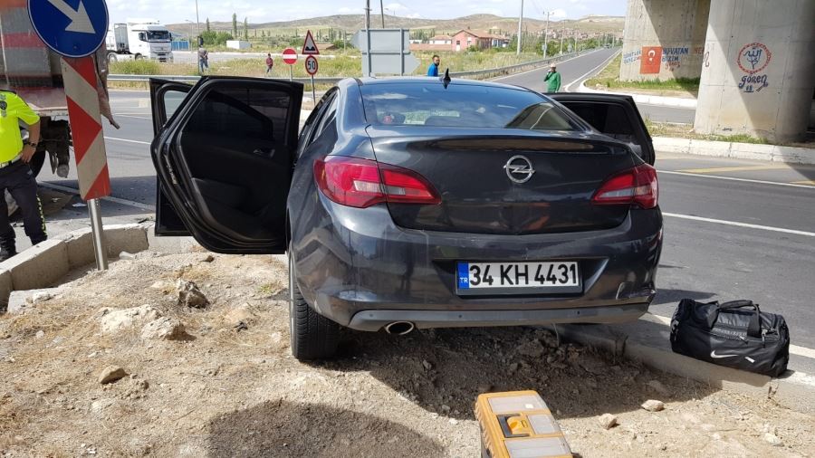 Aksaray da Trafik Kazası 2 si Çocuk 4 Yaralı