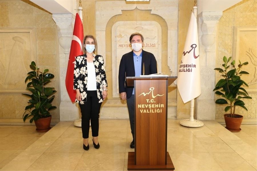 Aksaray Valisinden  Nevşehir Valisine Ziyaret