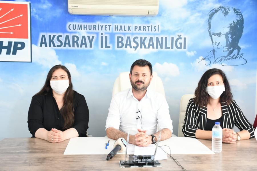CHP  den Basın  Açıklaması