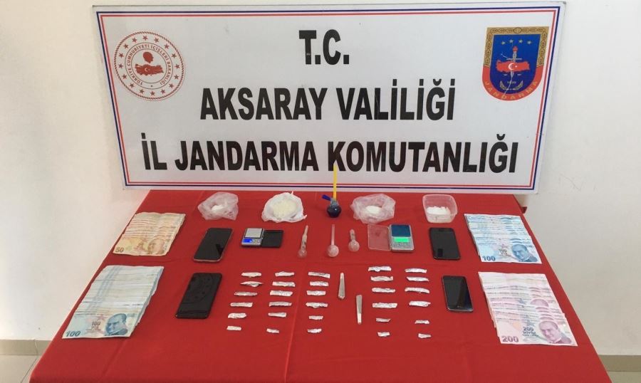 AKSARAY JANDARMADAN UYUŞTURUCU OPERASYONU