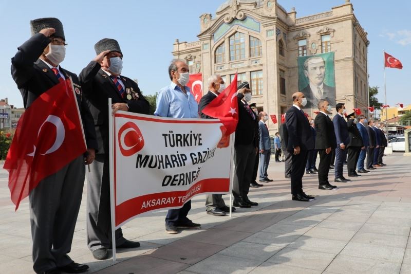 AKSARAYDA GAZİLER GÜNÜ TÖRENİ DÜZENLENDİ