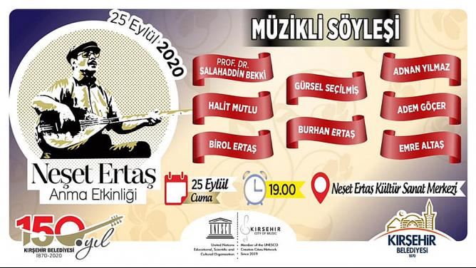 NEŞET ERTAŞ BUĞÜN ANILIYOR