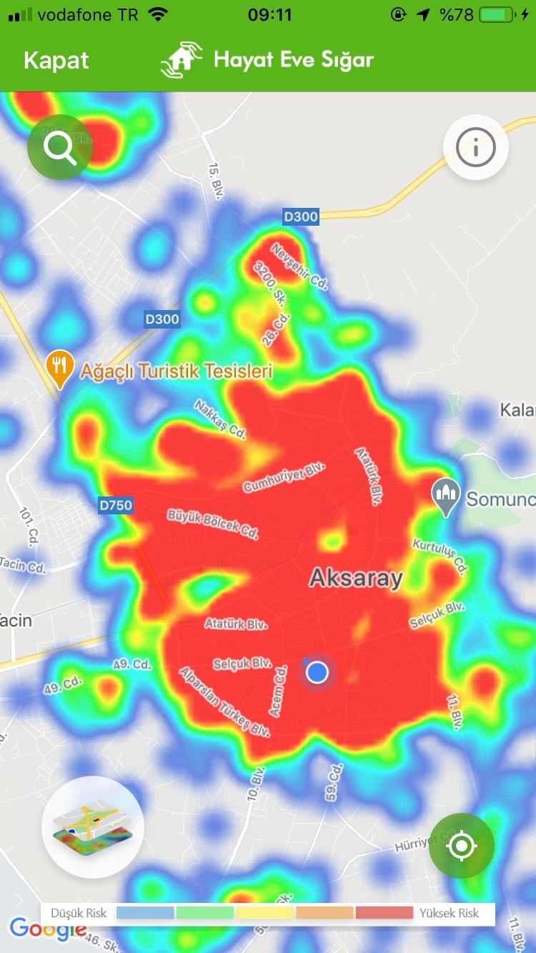 AKSARAYDAKİ CORANAVİRÜS VAKA SAYISINDA ARTIŞ GÖRÜLDÜ