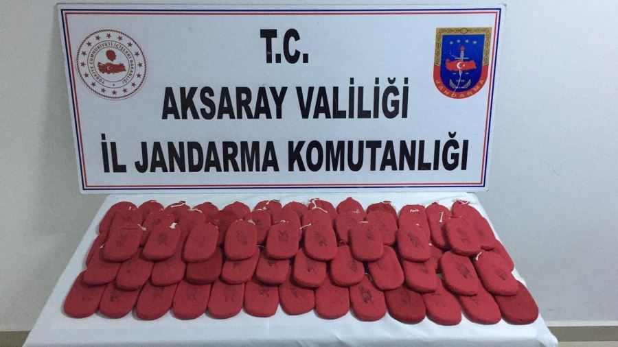 AKSARAYDA YABANCI UYRUKLU  ESRAR SATAN 4 KİŞİ GÖZALTINA ALINDI