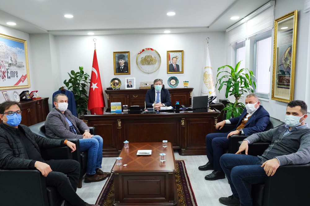 AKSARAY MÜSİAD İL ÖZEL İDAREYE ZİYARETTE BULUNDU.