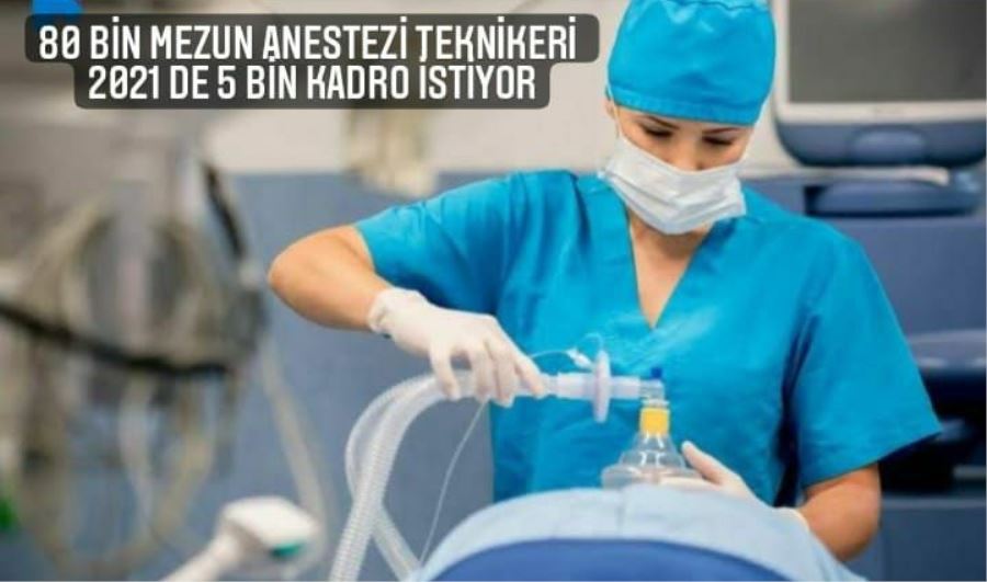 SAĞLIKÇI TEKNİKERLER KADRO İSTİYOR.