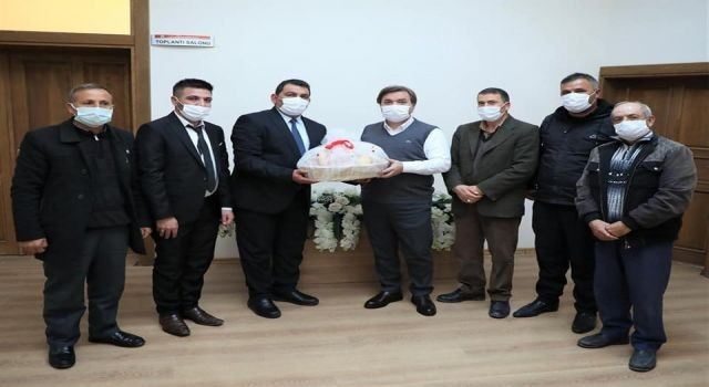 AKSARAYLI ÜRETİCİLERDEN VALİ AYDOĞDUYA ZİYARET