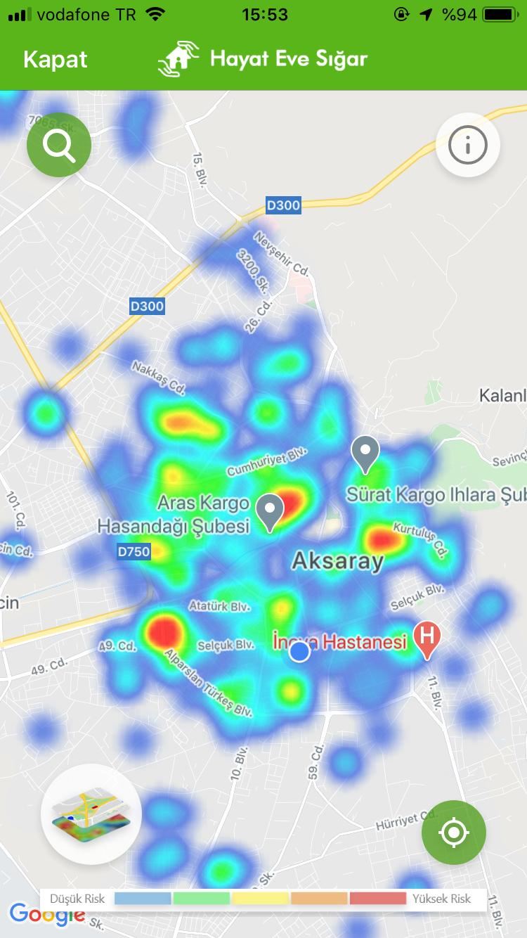 AKSARAYDA CORONAVİRÜS AZALIYOR.
