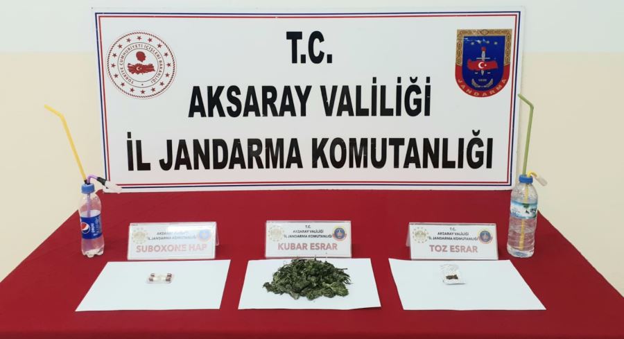 AKSARAYDA UYUŞTURUCU OPERASYONU.2 KİŞİ GÖZALTINA ALINDI.!