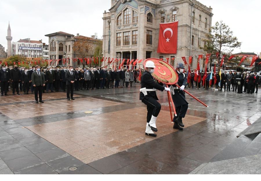 ATATÜRKÜ ANMA TÖRENİ DÜZENLENDİ.!