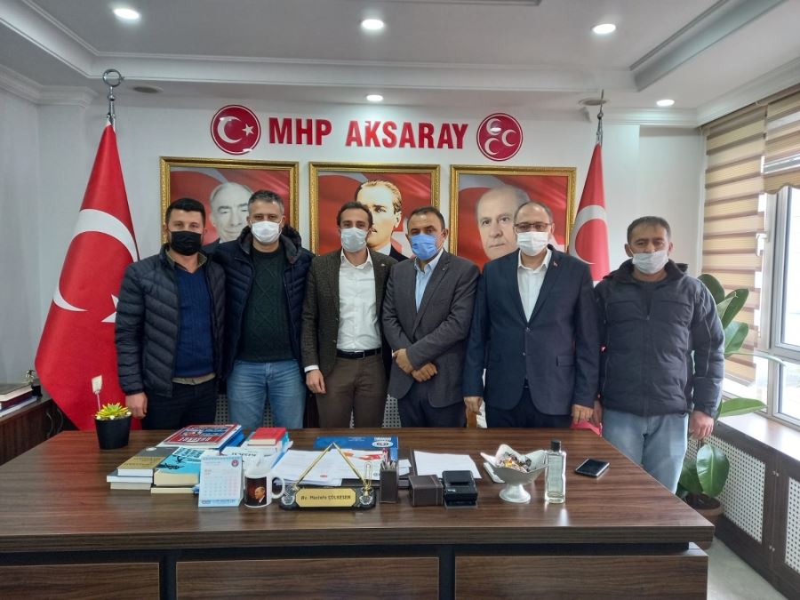 MHP AKSARAY-YEŞİLOVA BELDE  TEŞKİLATINI KURDU.