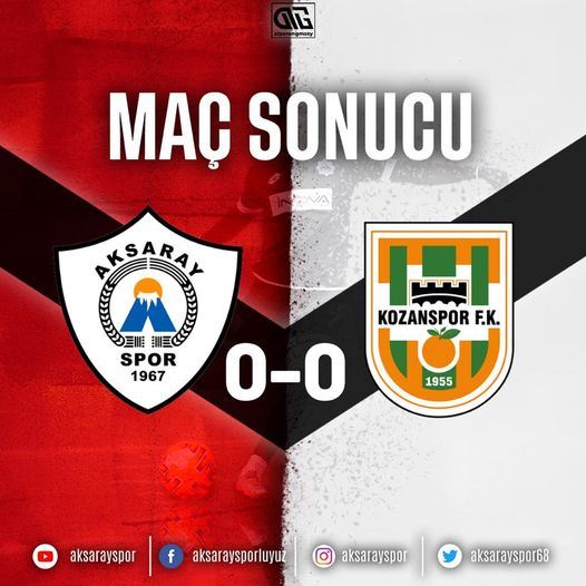 AKSARAYSPOR FIRSAT TEPTİ. 0-0