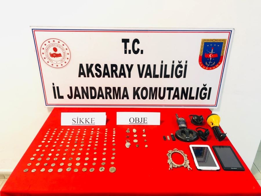 AKSARAY JANDARMASINDAN TARİHİ ESER OPERASYONU.