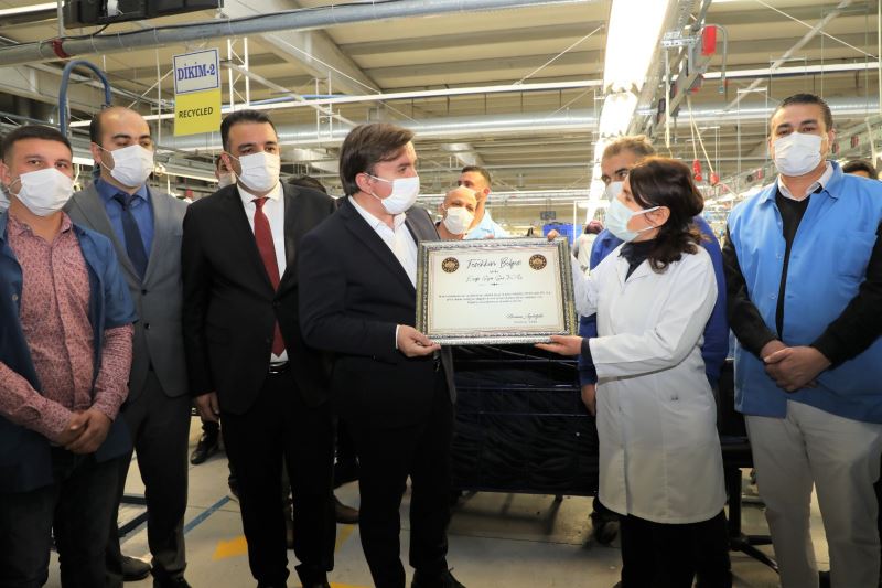 AKSARAY VALİSİNDEN ORGANİZE SANAYİYE ZİYARET