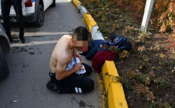 Aksaray’da Motosikletle Çevreye Rahatsızlık Veren Motosiklet Sürücüsü Yakalandı.