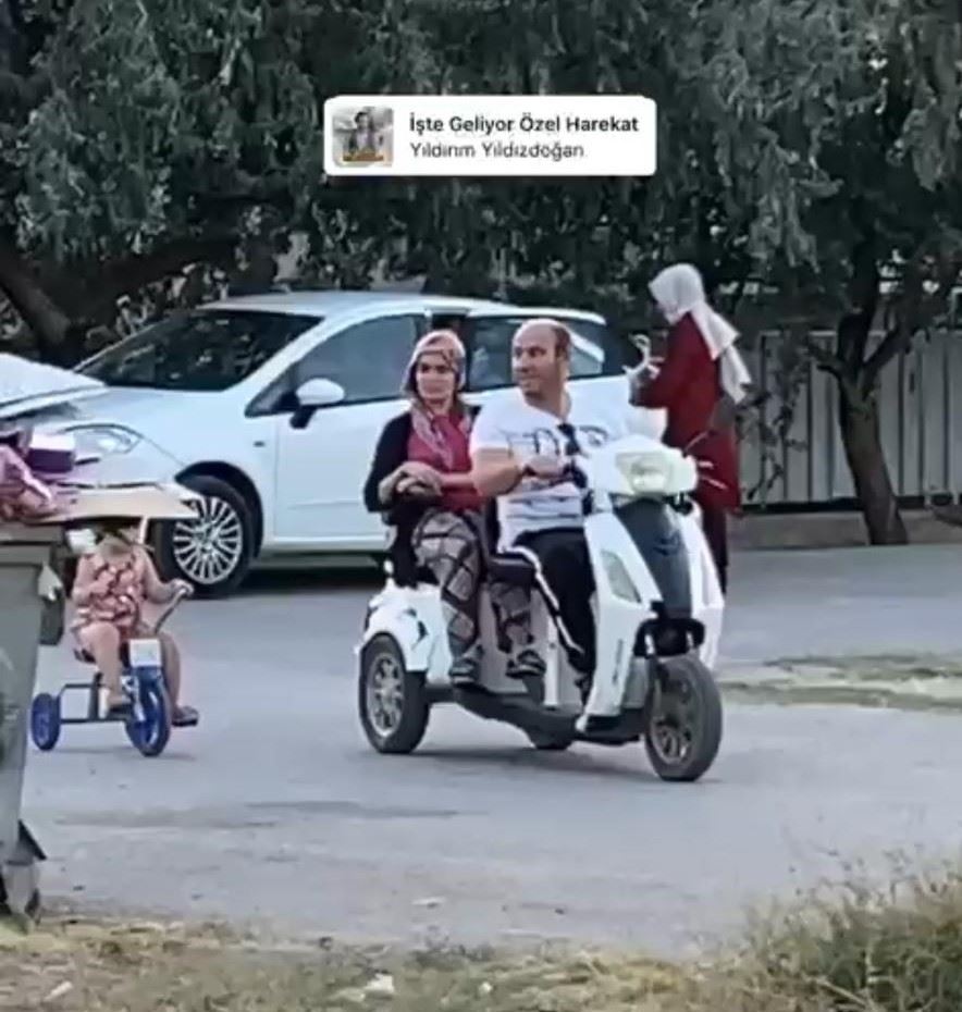 AKSARAYDA BUDA OLDU.BEDENSEL ENGELLİ SPORCUNUN ELEKTRİKLİ  MOTOSİKLETİNİ ÇALDILAR.