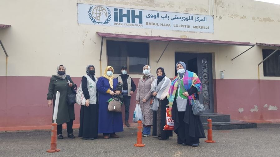 AKSARAY İHH  GÖNÜLLÜ ANNELERİNDEN İDLİBE ŞEFKAT ELİ
