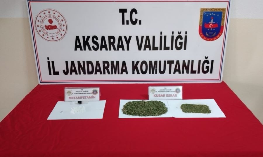 AKSARAY-GÜLAĞAÇTA UYUŞTURUCU ELE GEÇİRİLDİ.!