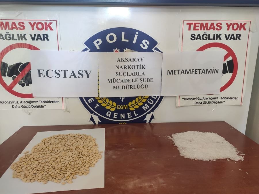 AKSARAYDA UYUŞTURUCU TACİRİ 4 KİŞİ TUTUKLANDI.!