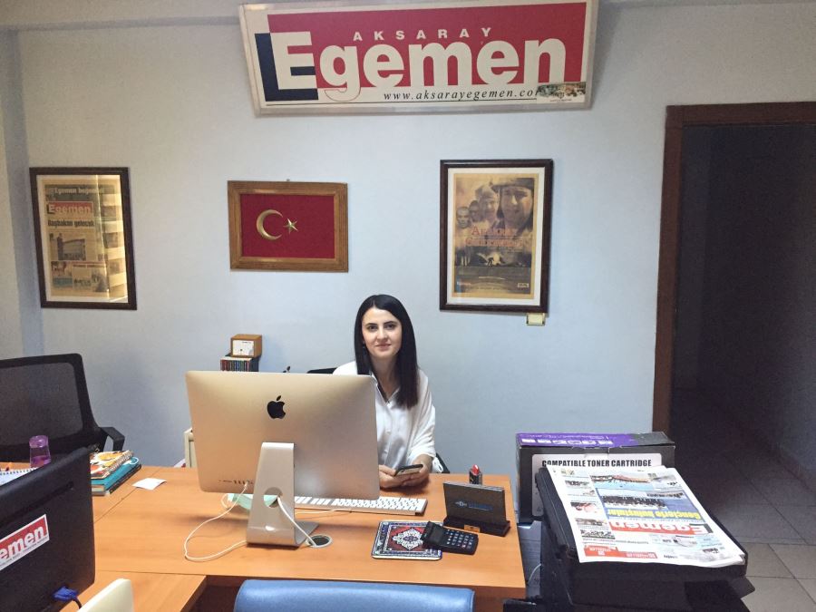 AKSARAYIN İLK RENKLİ GAZETESİNDE YETENEKLİ MUHABİR.!