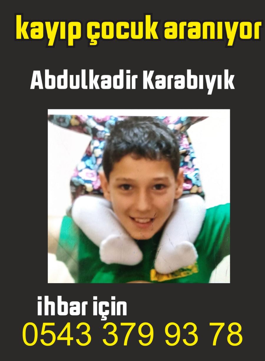 AKSARAYDA KÜÇÜK ÇOCUK KAYBOLDU.!