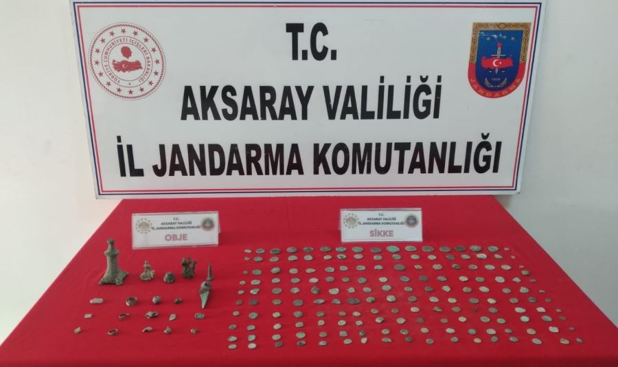 AKSARAYDA TARİHİ ESER KAÇAKÇILIĞI.! 1 KİŞİ GÖZALTINA ALINDI.!