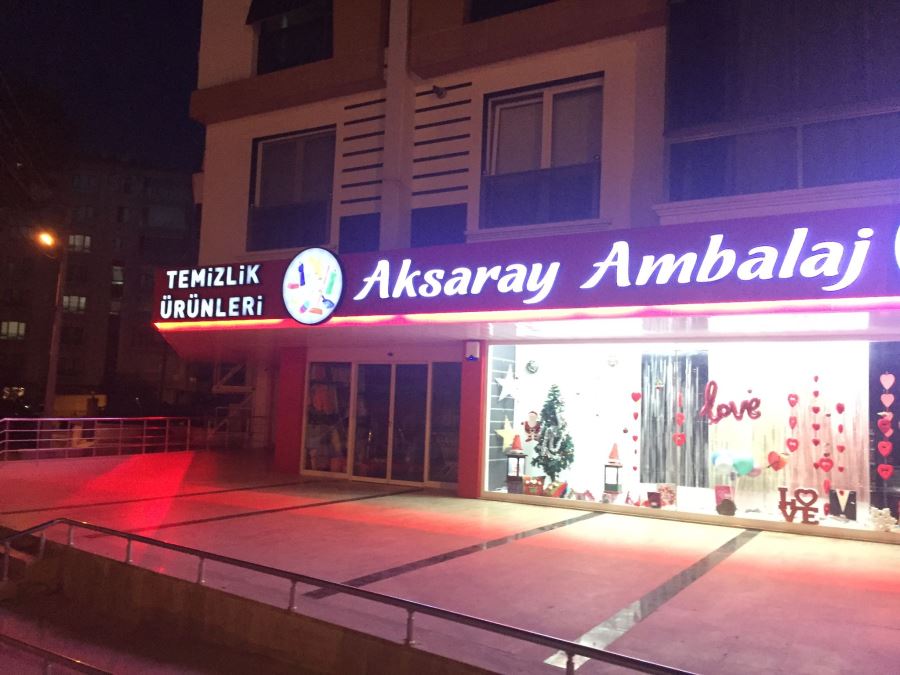 AKSARAY AMBALAJ ÇEŞİTLİLİĞİYLE VATANDAŞLARIN HİZMETİNDE.!