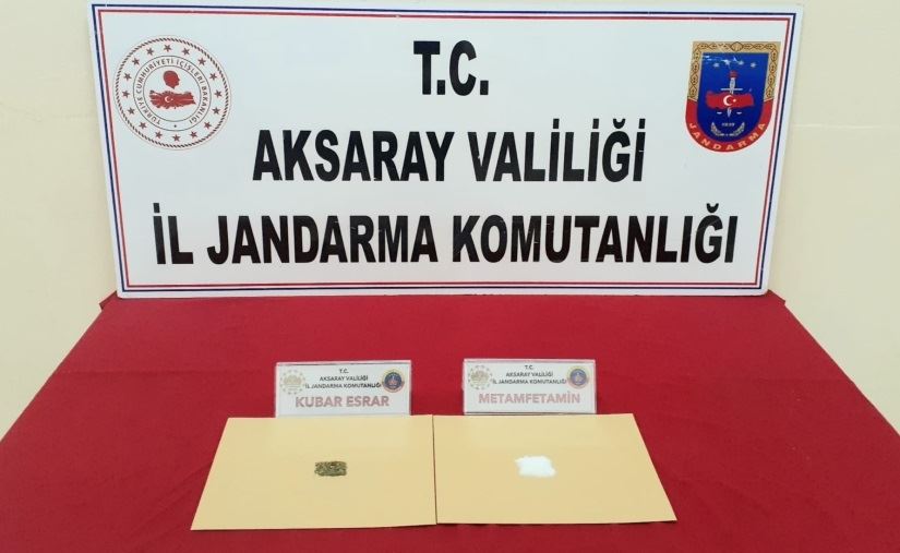 AKSARAY DA UYUŞTURUCU MADDE SATAN 1 KİŞİ GÖZALTINA ALINDI.!