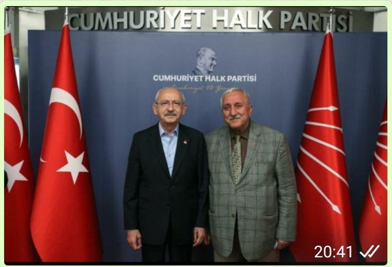 AKSARAY ESKİ MİLLETVEKİLİ MAHMUT ÖZTÜRK ,KEMAL KILIÇDAROĞLUNU ZİYARET ETTİ.!