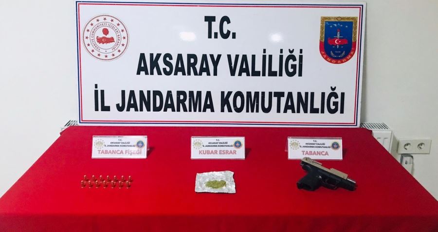 AKSARAY TOPAKKAYADA UYUŞTURUCU OPERASYONU.!