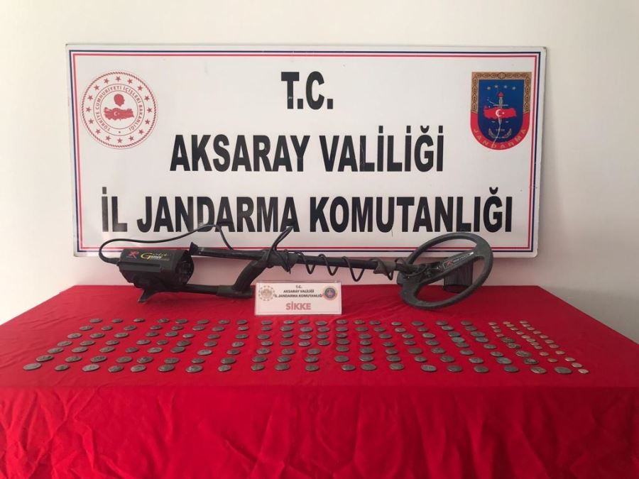 AKSARAYDA TARİHİ ESER KAÇAKÇISI ŞÜPHELİLERİ YAKALANDI.!